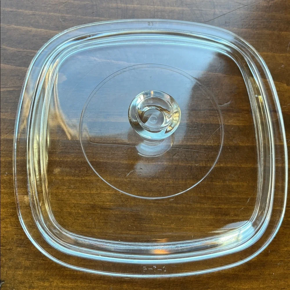 Corningware Casserole Dish P-1 3/4-B & Glass Lid 1.75 Qt Blue Cornflower